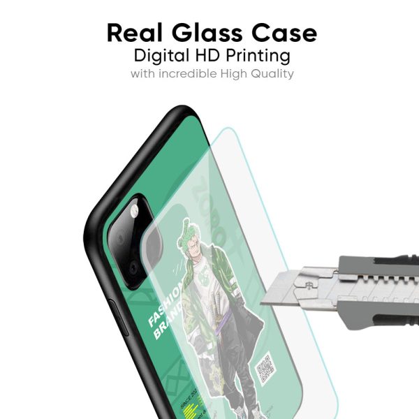 Zoro Bape Glass Case for Samsung Galaxy A55 5G For Sale