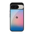 Blue & Pink Ombre Glass case for Google Pixel 9 Cheap