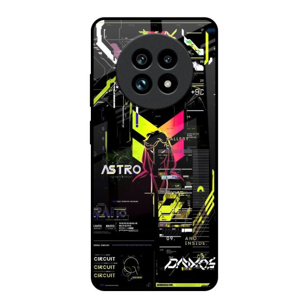 Astro Glitch Glass Case for Realme 13 Pro Plus 5G Online