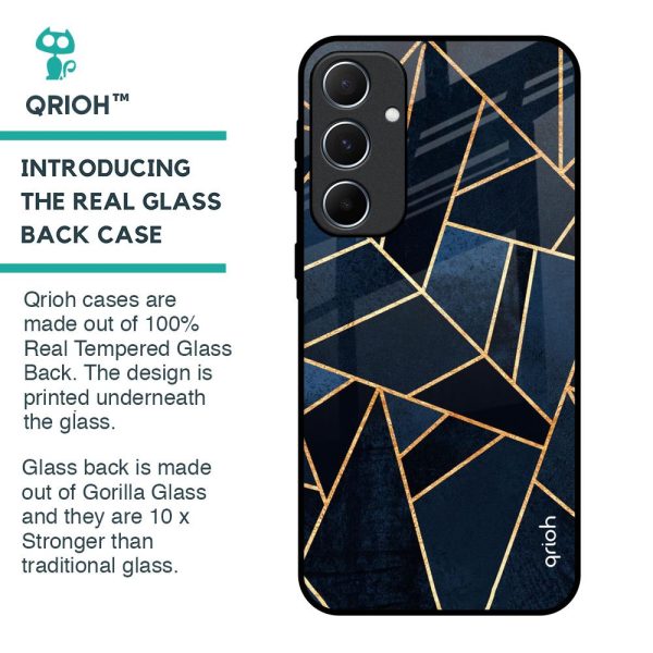 Abstract Tiles Glass Case for Samsung Galaxy A55 5G Online now