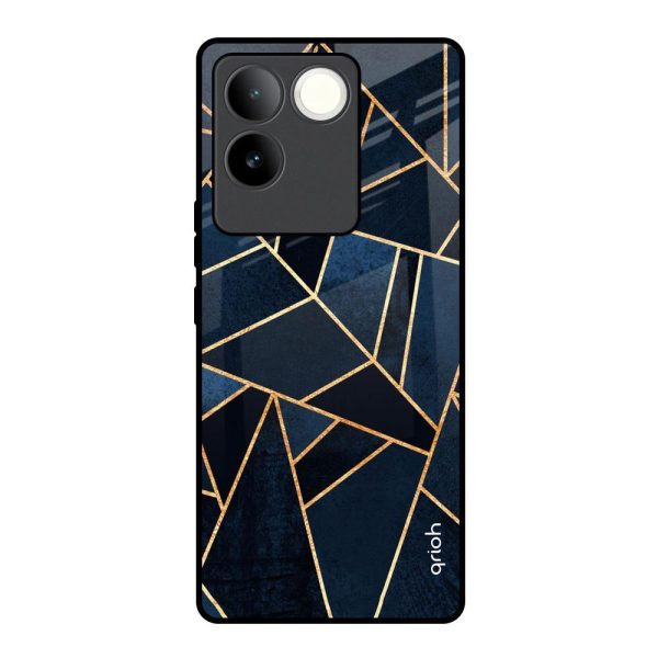 Abstract Tiles Glass Case for iQOO Z7 Pro 5G For Discount