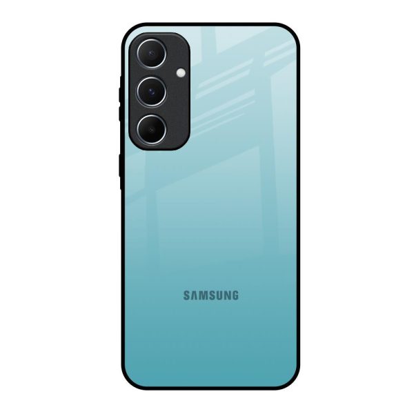 Arctic Blue Glass Case For Samsung Galaxy A55 5G For Discount