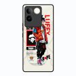 Bape Luffy Glass Case for Vivo T2 Pro 5G Fashion