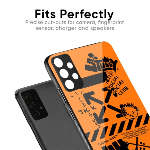 Anti Social Club Glass Case for Oppo Reno10 Pro 5G Online Sale