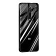 Black & Grey Gradient Glass Case For Xiaomi Mi 10 Online Sale