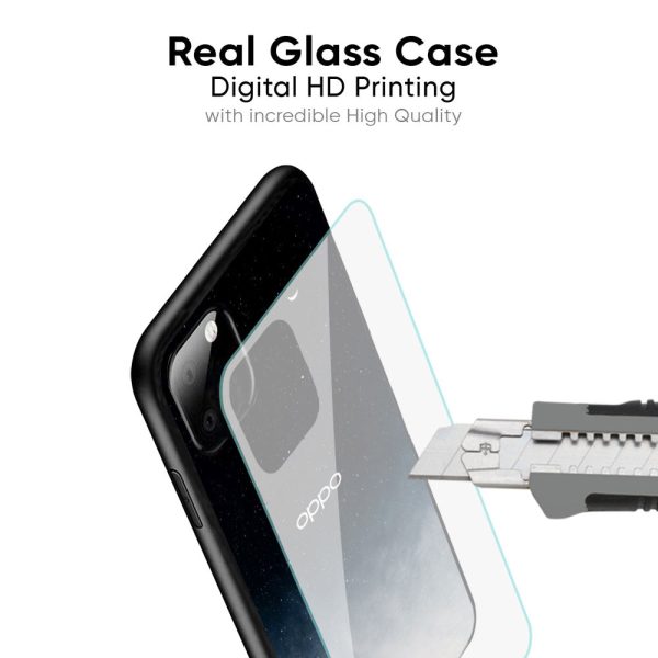 Aesthetic Sky Glass Case for Oppo A55 Supply