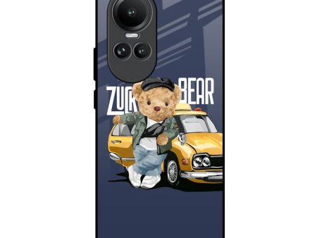 Adventurous Bear Glass Case for Oppo Reno10 5G Online Hot Sale