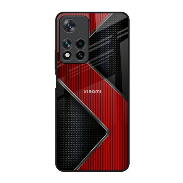 Art Of Strategic Glass Case For Redmi Note 11 Pro 5G Fashion