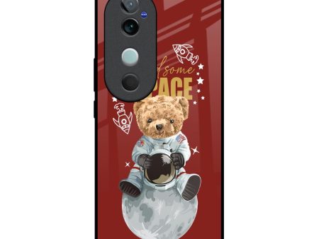 Astronaut Bear Glass Case for Vivo V40 5G For Sale