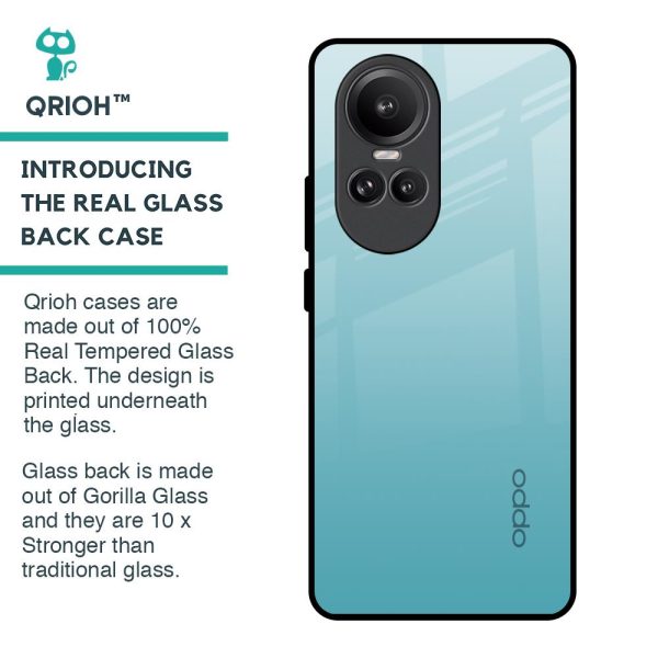 Arctic Blue Glass Case For Oppo Reno10 Pro 5G Cheap