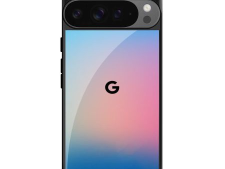 Blue & Pink Ombre Glass case for Google Pixel 9 Pro XL Supply