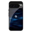 Blue Rough Abstract Glass Case for Google Pixel 9 Pro XL Online Hot Sale