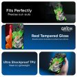 Anime Green Splash Glass Case for Mi 14 CIVI Supply