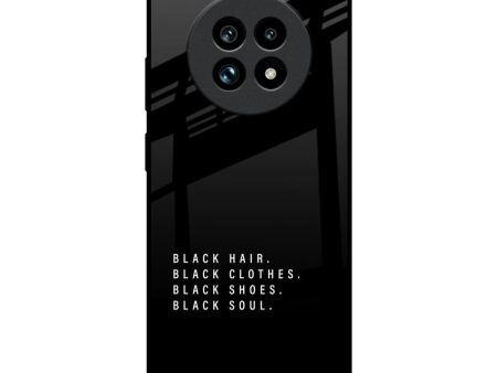 Black Soul Glass Case for Realme 13 Pro Plus 5G Cheap