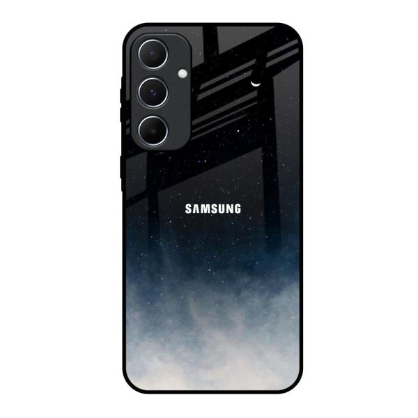 Aesthetic Sky Glass Case for Samsung Galaxy A55 5G Online Sale