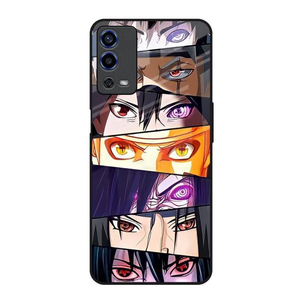 Anime Eyes Glass Case for Oppo A55 Online Hot Sale