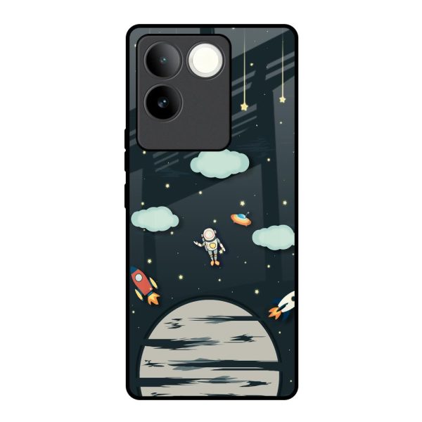 Astronaut Dream Glass Case For iQOO Z7 Pro 5G For Cheap