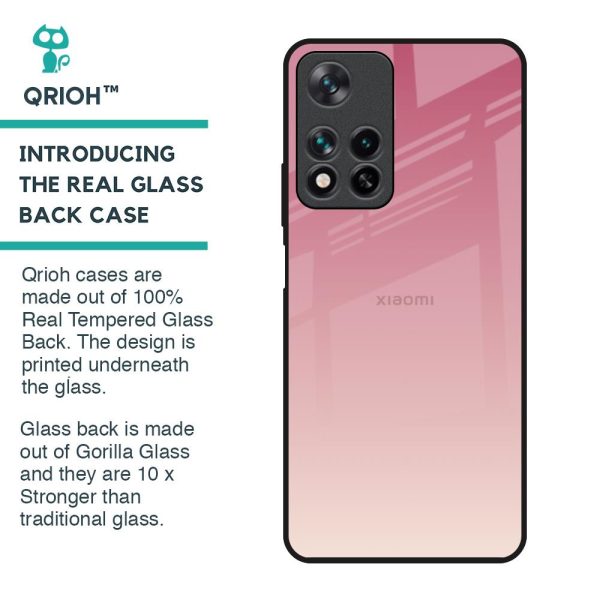 Blooming Pink Glass Case for Redmi Note 11 Pro 5G Supply