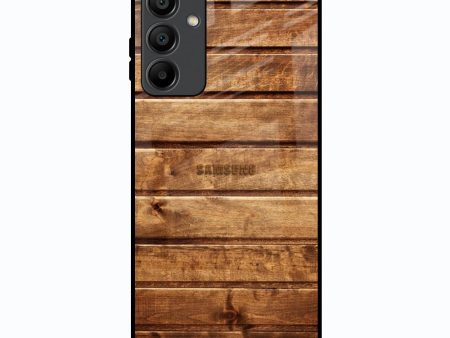 Wooden Planks Glass Case for Samsung Galaxy A15 5G Discount