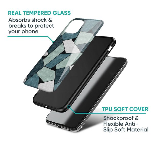 Abstact Tiles Glass Case for Samsung Galaxy A15 5G Online now