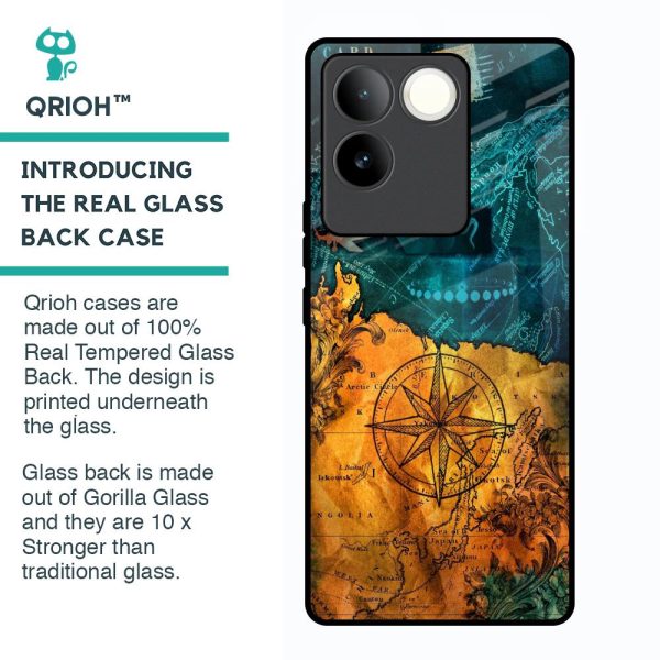 Architecture Map Glass Case for Vivo T2 Pro 5G Online Sale