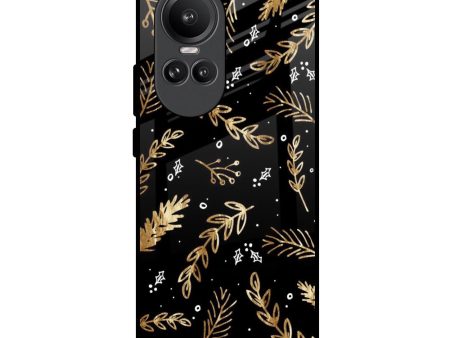 Autumn Leaves Glass Case for Oppo Reno10 Pro 5G Fashion