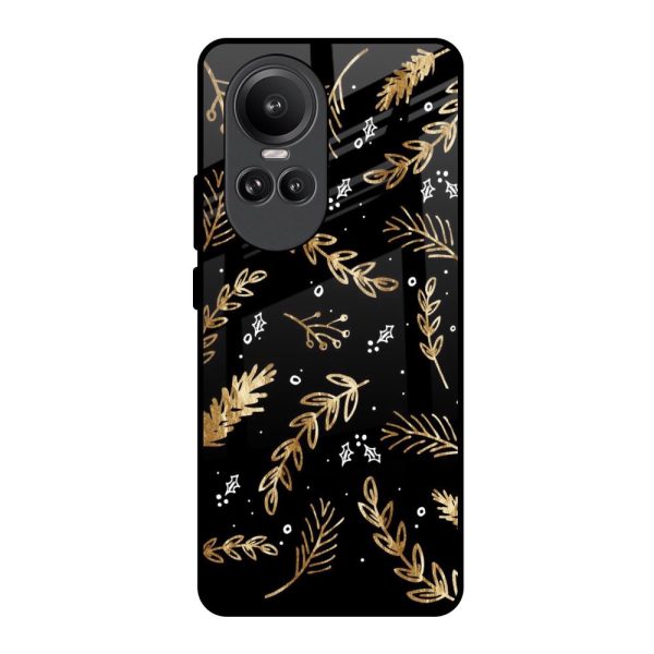 Autumn Leaves Glass Case for Oppo Reno10 Pro 5G Fashion