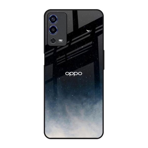 Aesthetic Sky Glass Case for Oppo A55 Supply