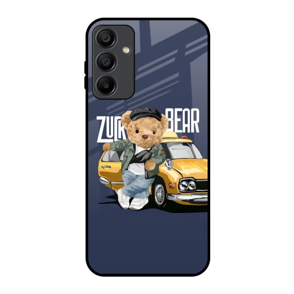 Adventurous Bear Glass Case for Samsung Galaxy A15 5G Online