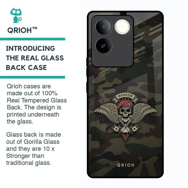 Army Warrior Glass Case for Vivo T2 Pro 5G on Sale