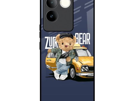 Adventurous Bear Glass Case for Vivo T2 Pro 5G Supply