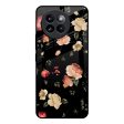 Black Spring Floral Glass Case for Mi 14 CIVI Hot on Sale