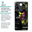 Astro Glitch Glass Case for Vivo T2 Pro 5G Fashion