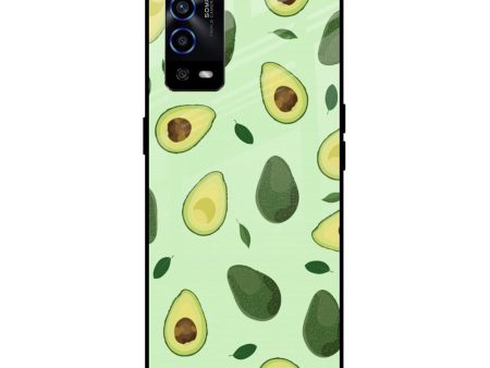 Avocado Green Glass Case For Oppo A55 Online now