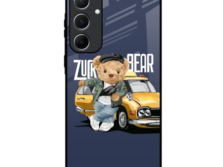 Adventurous Bear Glass Case for Samsung Galaxy A55 5G Online