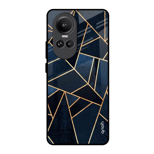 Abstract Tiles Glass Case for Oppo Reno10 Pro 5G Cheap