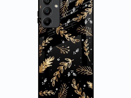 Autumn Leaves Glass Case for Samsung Galaxy A15 5G For Cheap