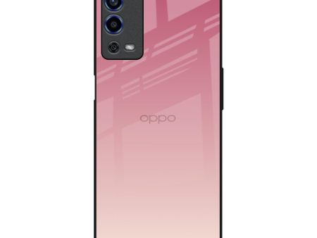 Blooming Pink Glass Case for Oppo A55 Supply