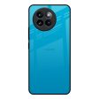 Blue Aqua Glass Case for Mi 14 CIVI Fashion