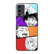 Anime Sketch Glass Case for Oppo A55 Hot on Sale