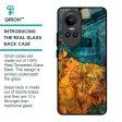 Architecture Map Glass Case for Oppo Reno10 Pro 5G For Cheap