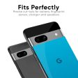 Blue Aqua Glass Case for Google Pixel 9 on Sale