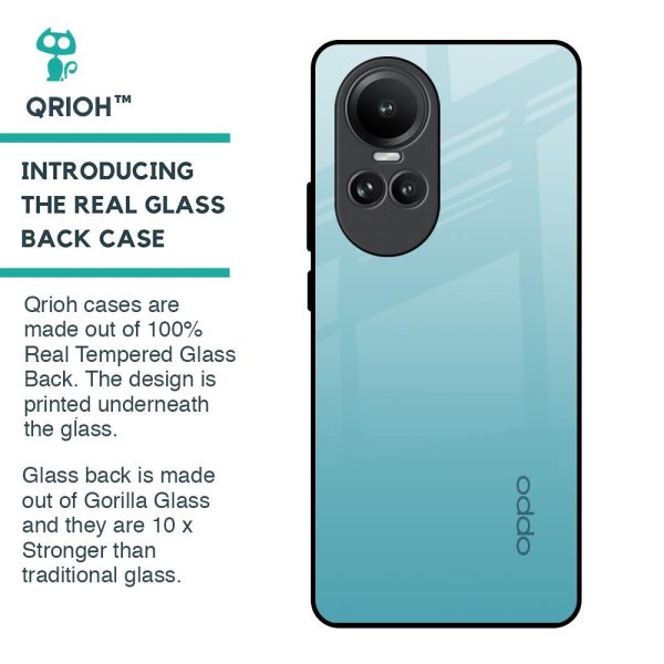 Arctic Blue Glass Case For Oppo Reno10 5G Hot on Sale