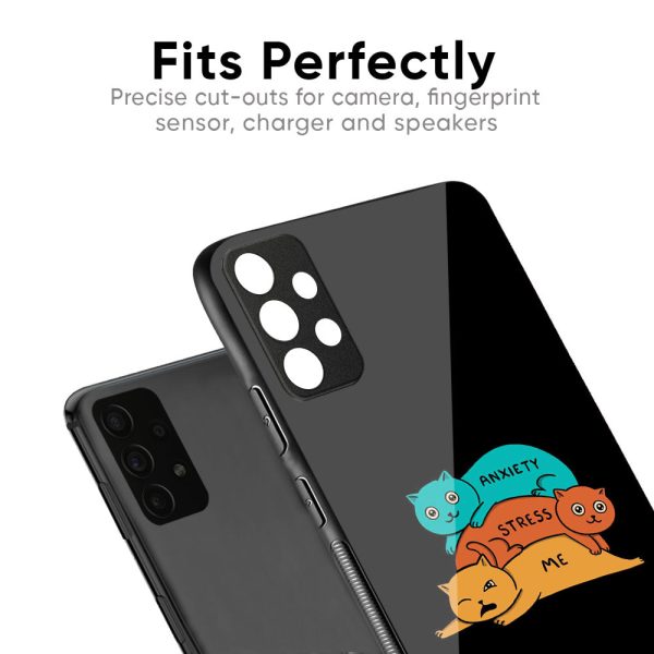 Anxiety Stress Glass Case for Realme 13 5G Fashion