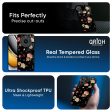 Black Spring Floral Glass Case for Realme 13 Plus 5G Supply