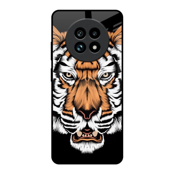 Angry Tiger Glass Case For Realme 13 Pro Plus 5G Discount