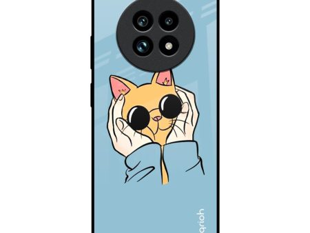 Adorable Cute Kitty Glass Case For Realme 13 Pro Plus 5G For Discount