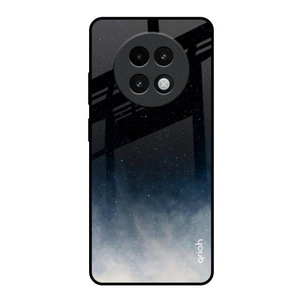 Black Aura Glass Case for Realme 13 Plus 5G Online Sale